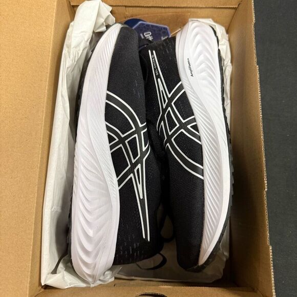 Asics Shoes - Asics Gel Excite 10 Black White Running Shoes Sneakers 5.5 Wide